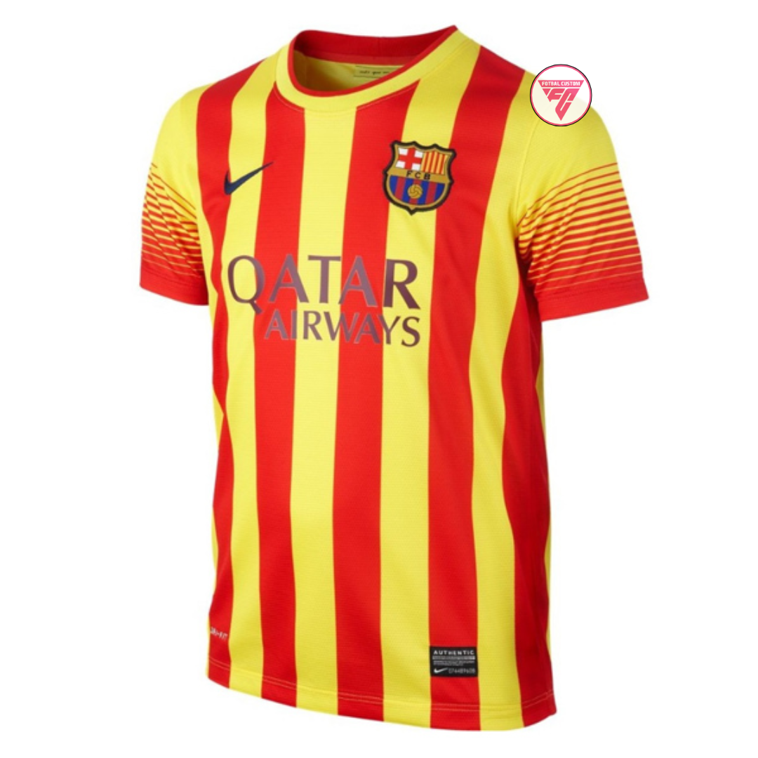 Tricou FC Barcelona 13/14 Away, Retro
