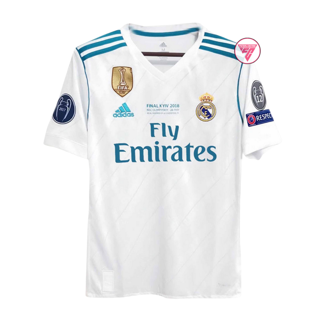 Tricou Real Madrid 17/18 Home, Retro