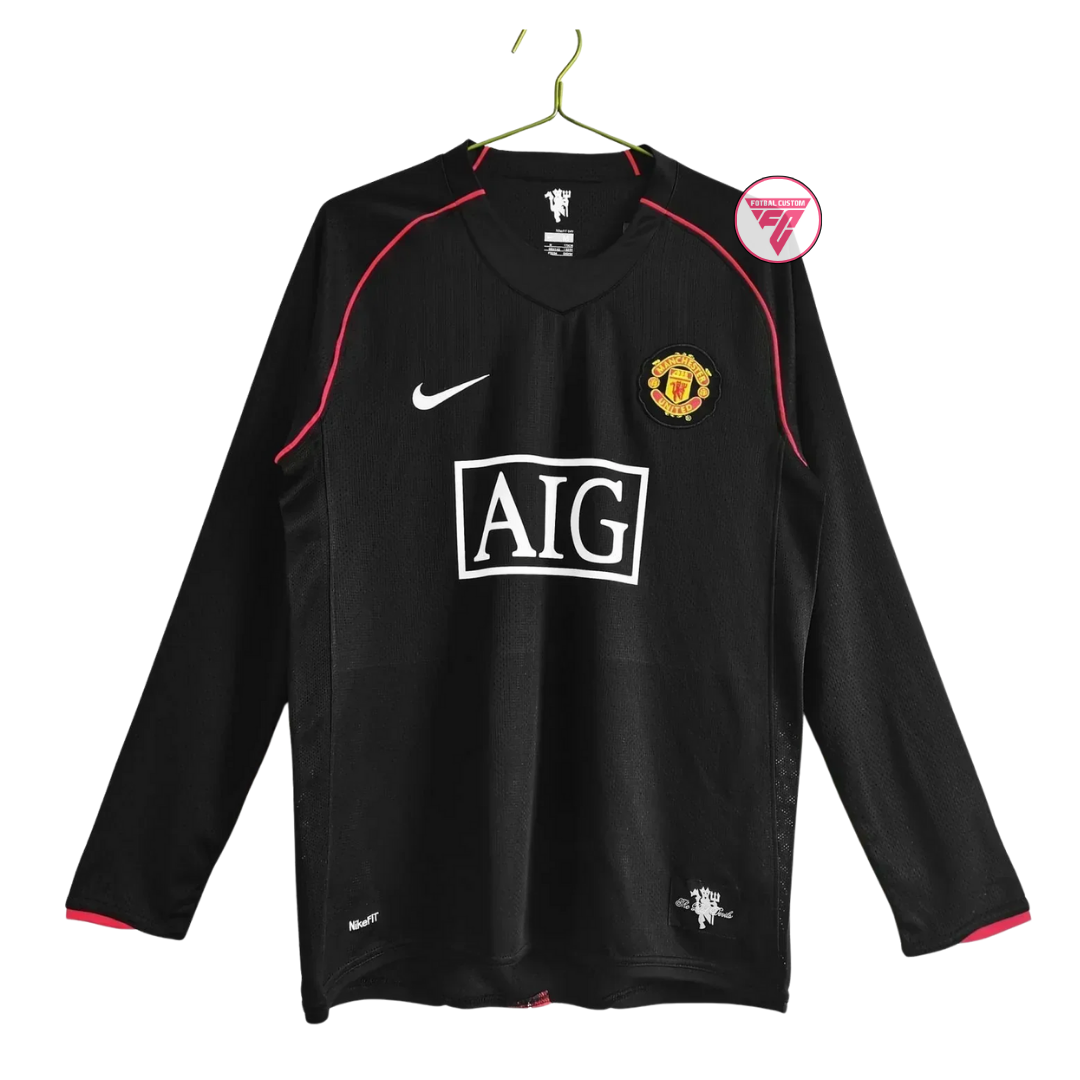 Tricou Manchester United 07/08 Away Long, Retro