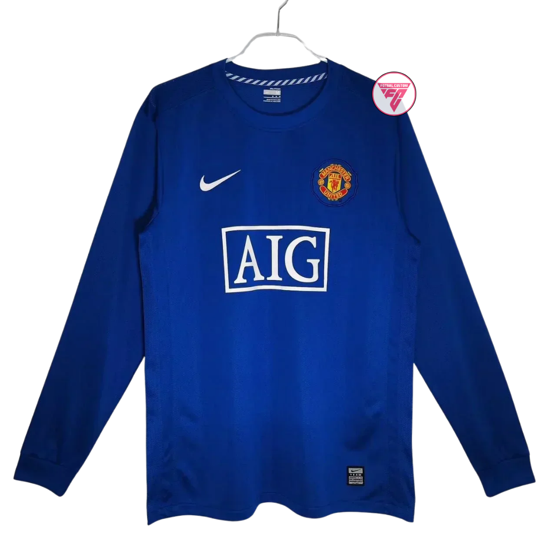 Tricou Manchester United 07/08 Third Long, Retro
