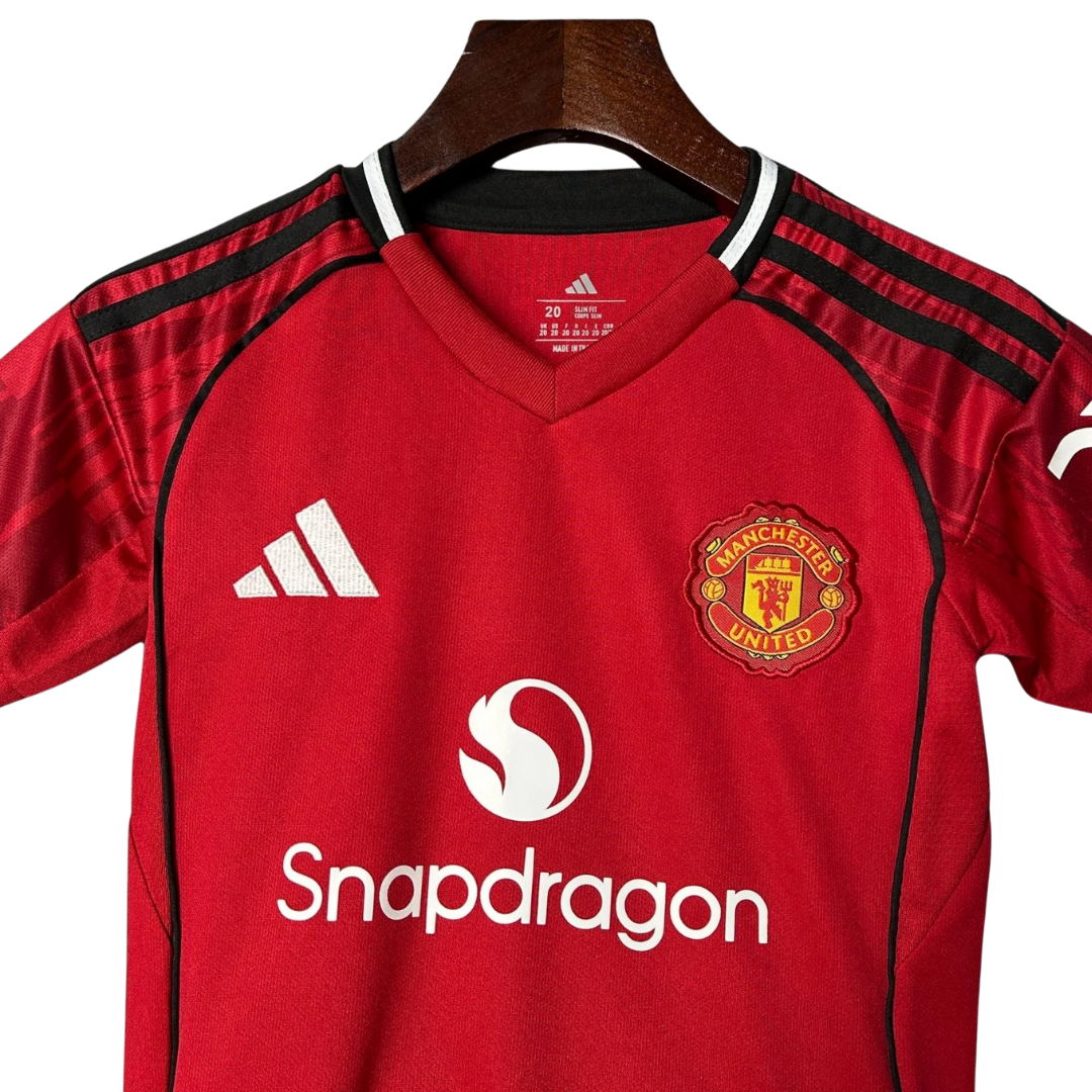 Kit Copii Manchester United 25/26 Home
