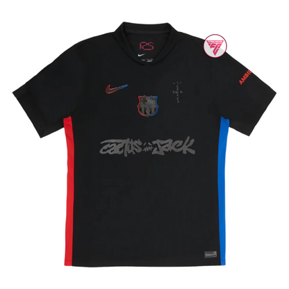 Tricou FC Barcelona x Cactus Jack 24/25 Away, Fan