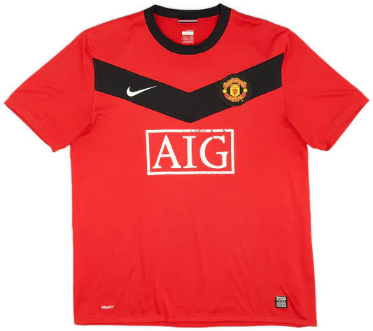 Tricou Manchester United 09/10  Home, Retro