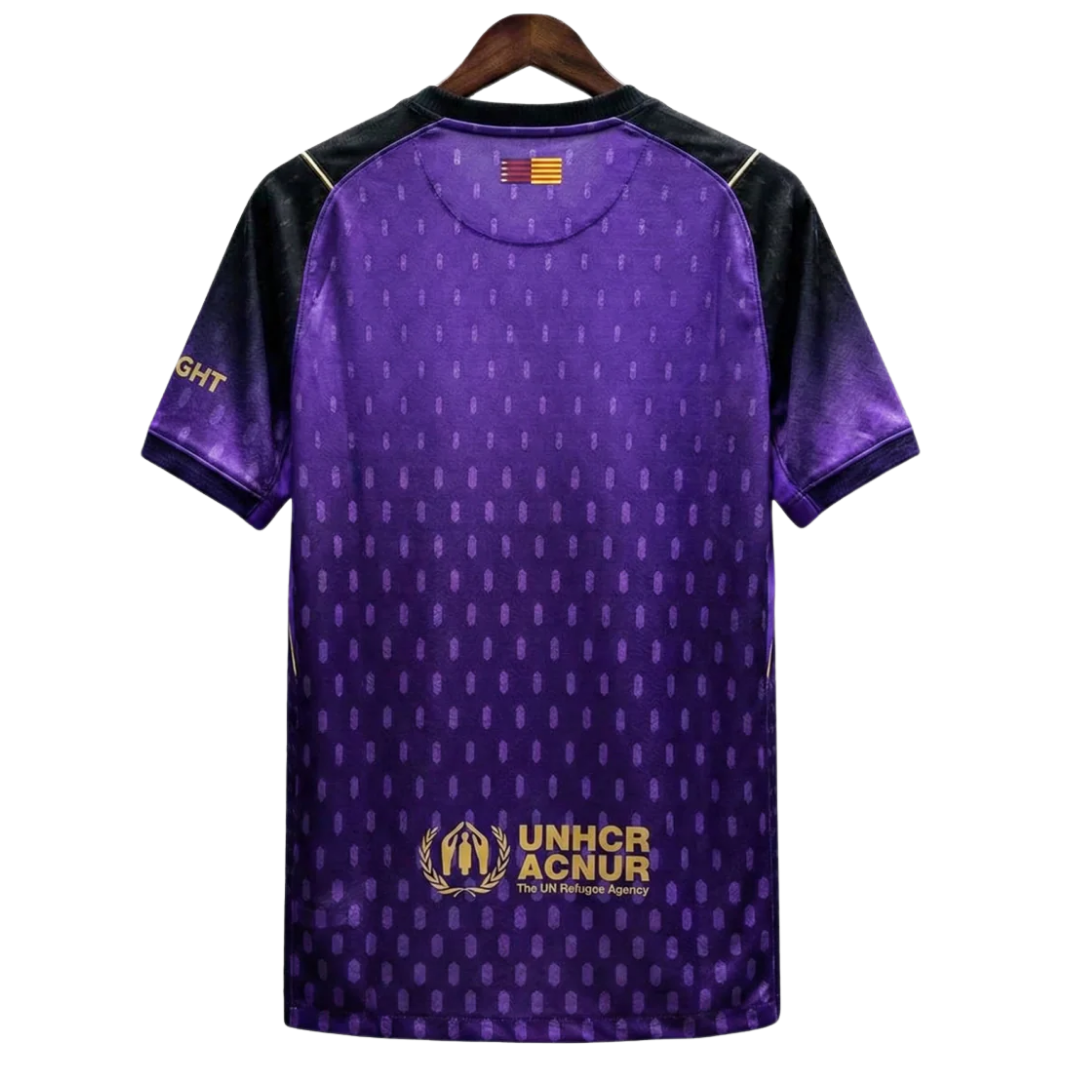 Tricou FC Barcelona SE Purple Black, Player