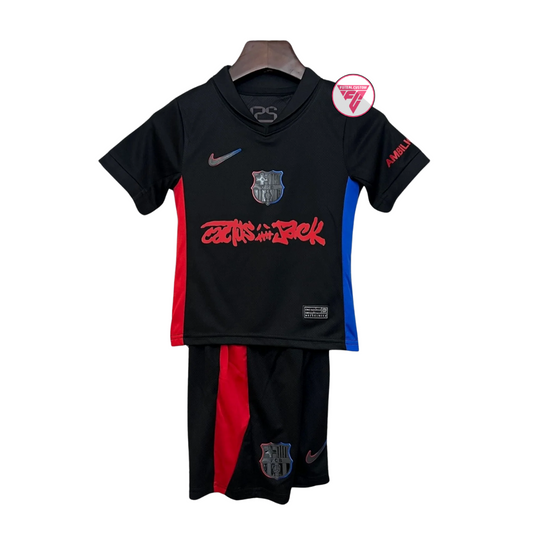 Kit Copii FC Barcelona x Cactus Jack Away