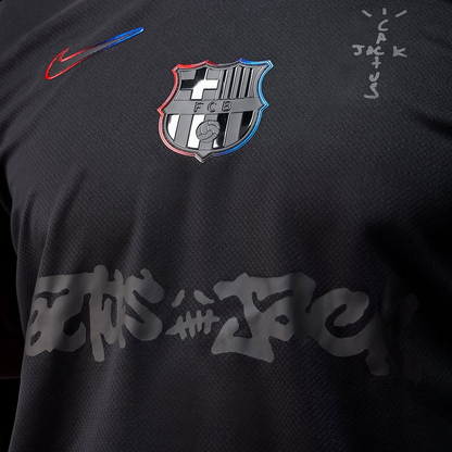 Tricou FC Barcelona x Cactus Jack 24/25 Away, Fan