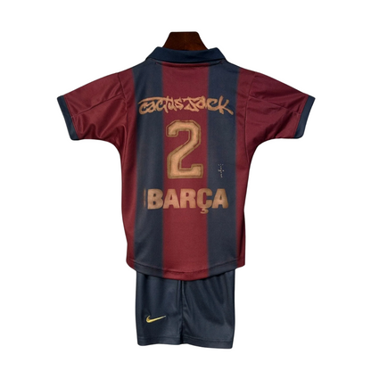 Kit Copii FC Barcelona x Cactus Jack Retro