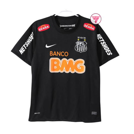 Tricou Santos 12/13 Black, Retro