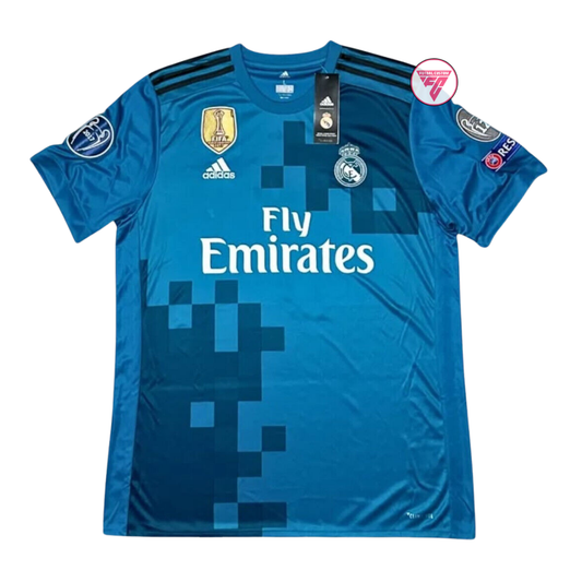 Tricou Real Madrid 17/18 Third, Retro