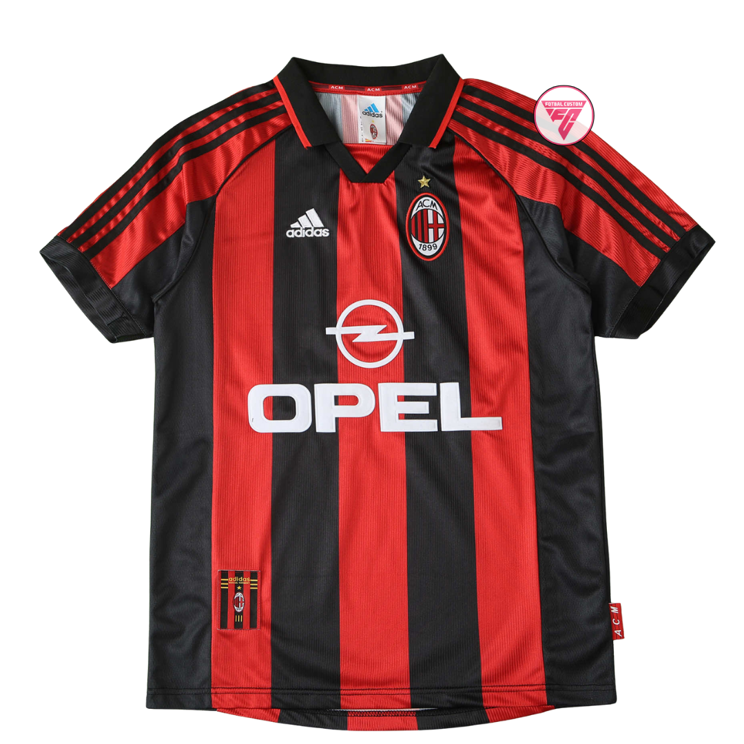 Tricou AC Milan 88/89 Home, Retro