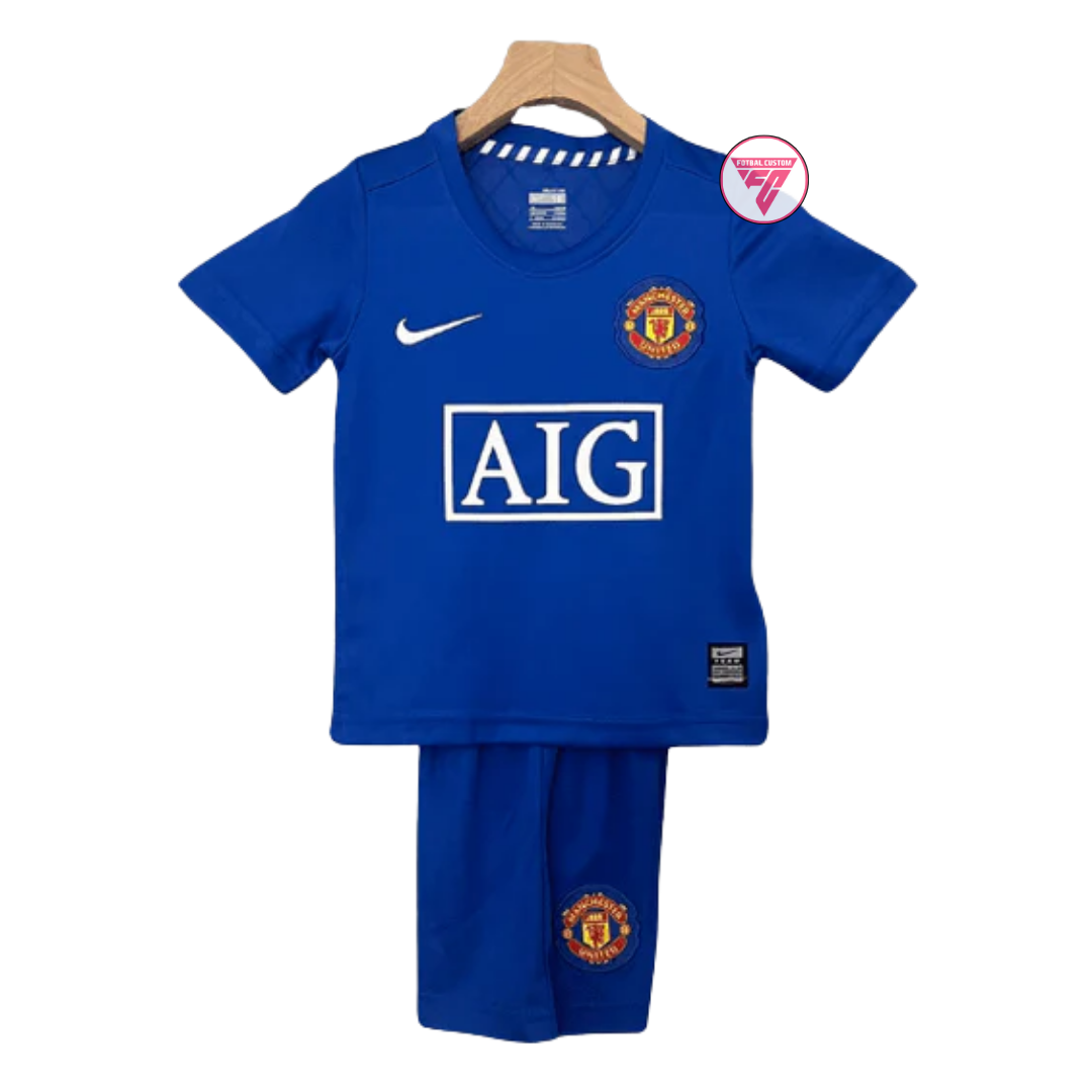 Kit Copii Manchester United 07/08 Third, Retro