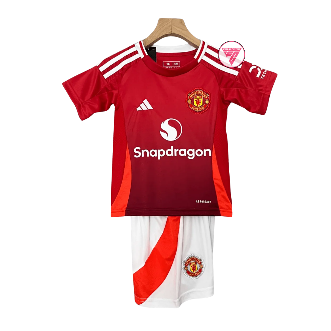 Kit Copii Manchester United 24/25 Home