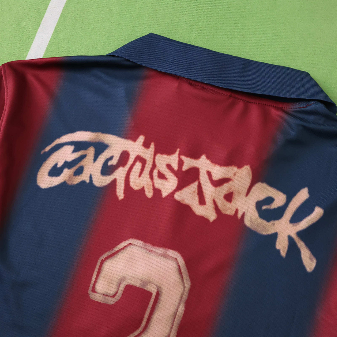 Tricou FC Barcelona x Cactus Jack, Retro