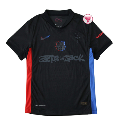 Tricou FC Barcelona x Cactus Jack 24/25 Away, Jucator