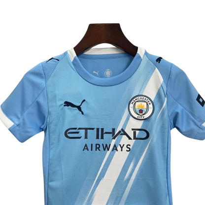 Kit Copii Manchester City 25/26 Home