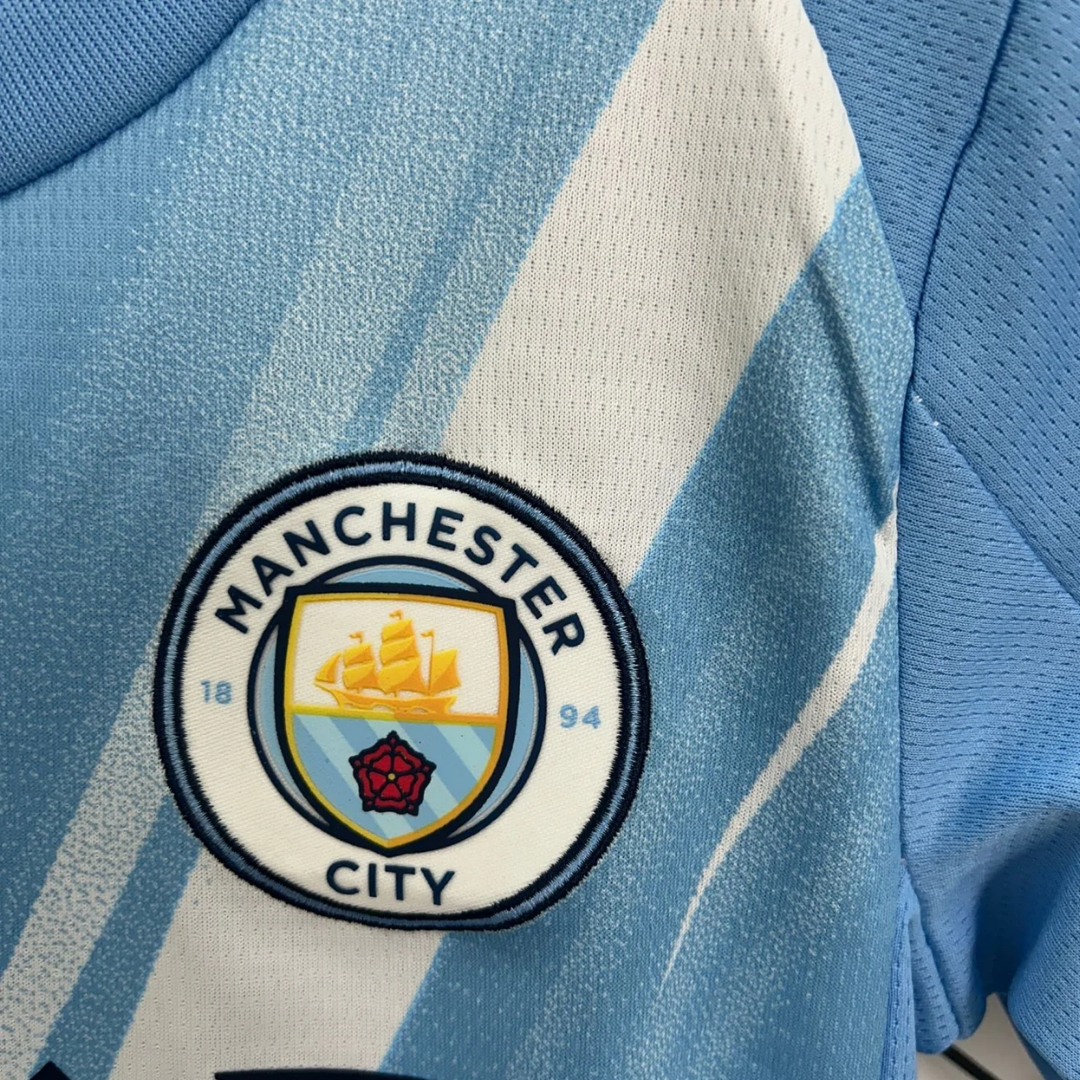 Kit Copii Manchester City 25/26 Home