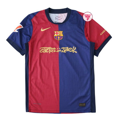 Tricou FC Barcelona x Cactus Jack 24/25 Home, Jucator