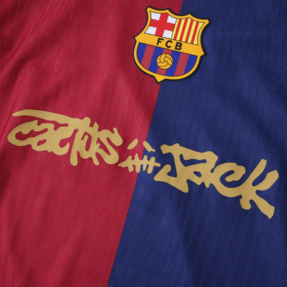 Tricou FC Barcelona x Cactus Jack 24/25 Home, Jucator