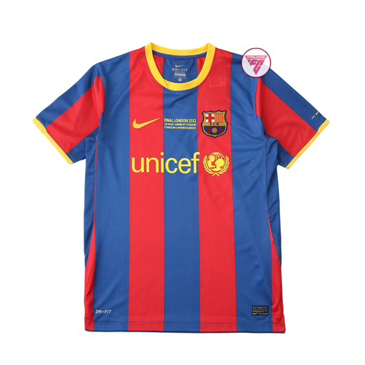 Tricou FC Barcelona 10/11, Retro