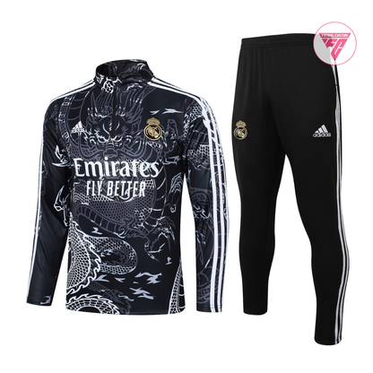 Training Suit Real Madrid Dragon Special Edition, Black