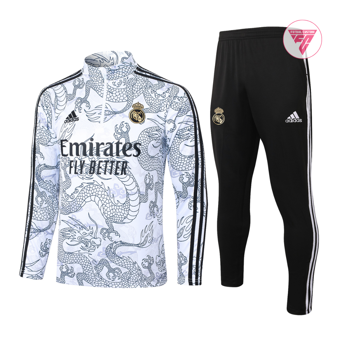 Training Suit Real Madrid Dragon Special Edition, White