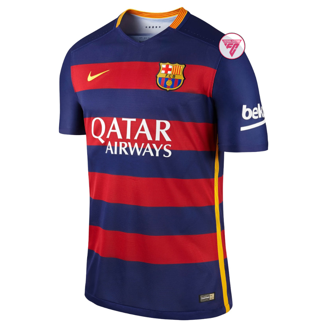 Tricou FC Barcelona 15/16, Retro