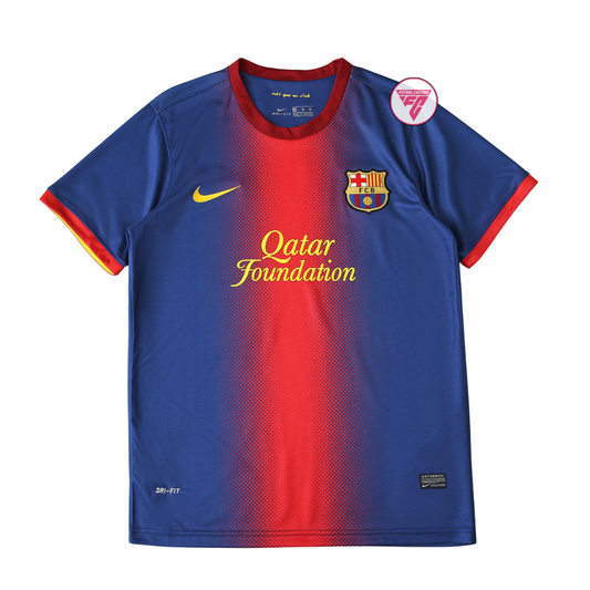 Tricou FC Barcelona 12/13, Retro