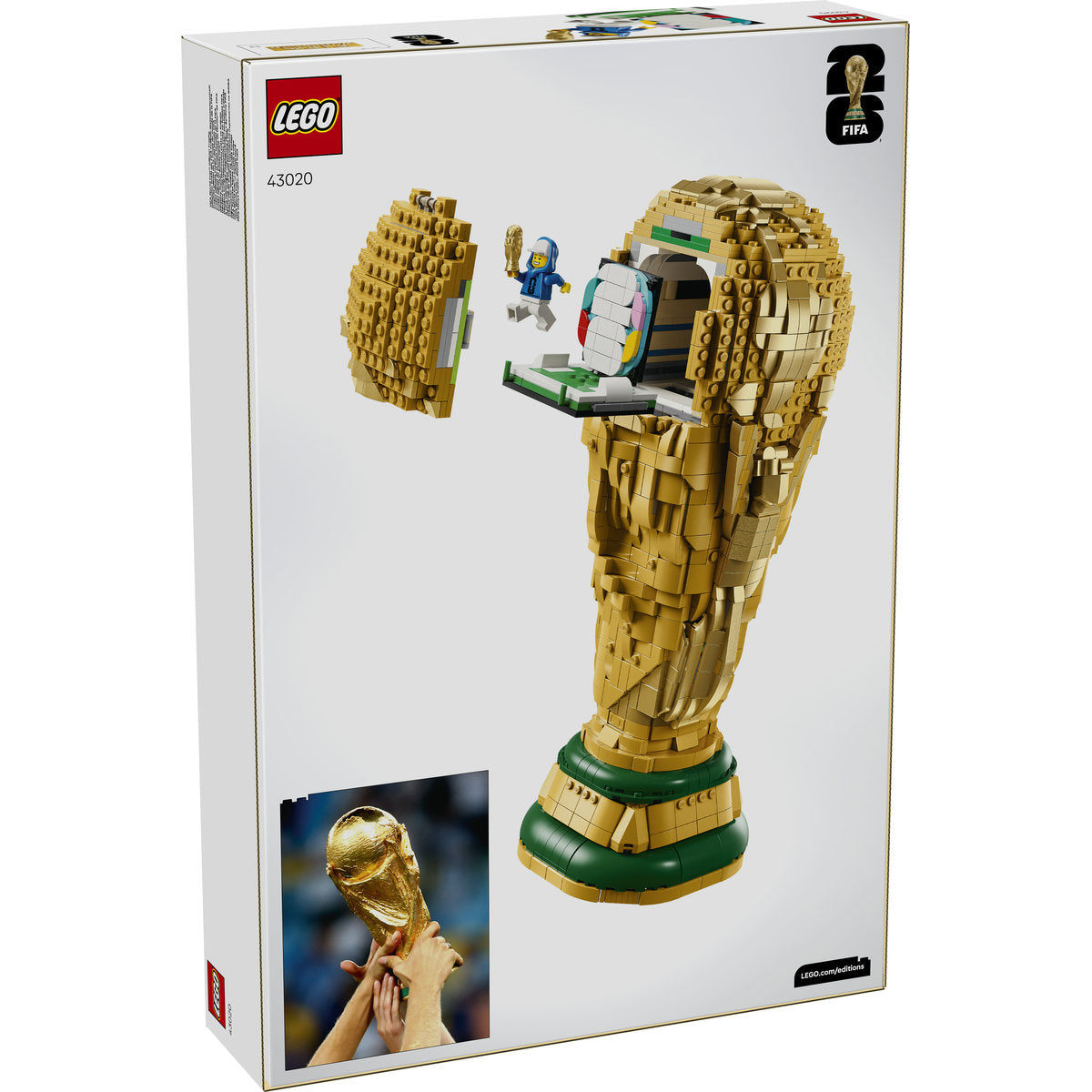 Trofeul oficial al Cupei Mondiale FIFA LEGO